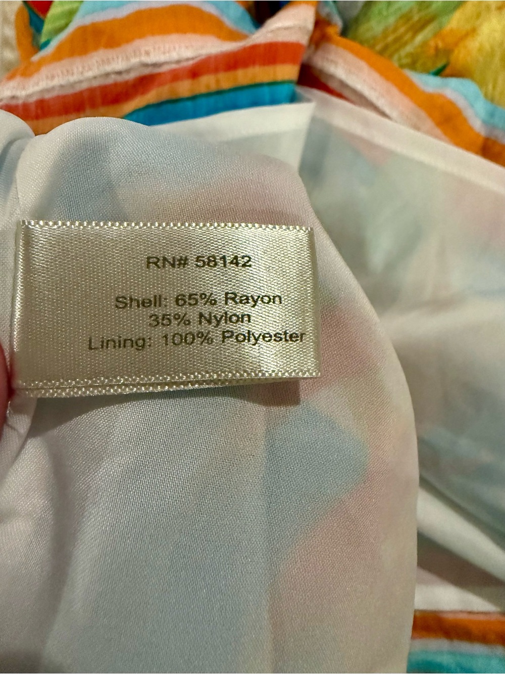 Boston Proper Tropical Aloha, Pleated A-Line Skirt - Picture 4 of 5